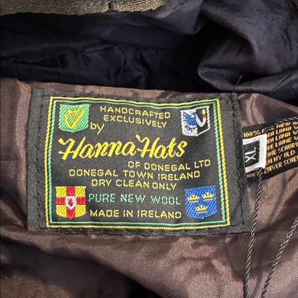 Hanna Hats Donegal Touring Cap Tweed - Picture 4 of 4